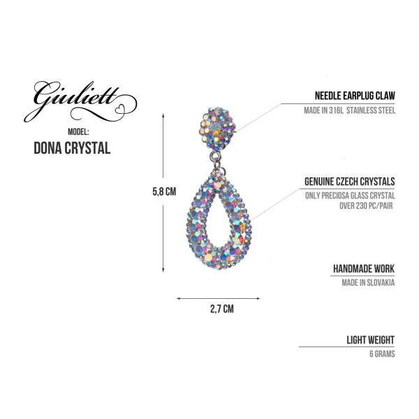 GIULIETT DONA CZECH CRYSTAL RED